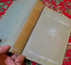 Etiquette for All Occasions by Mrs. Burton Kingsland 1901, RARE Old Mann... - £34.72 GBP