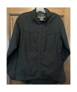 Zero Restriction Jacket Women&#39;s Medium Black Rain Windbreaker M2 Lightwe... - $41.13 CAD