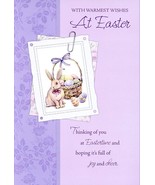 With Warmest Wishes At Easter - Easter Greeting Card - 23071 - $2.79