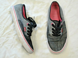 Levi&#39;s gray canvas shoe with logo   Size 7   Euro 38 - $14.99