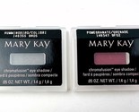 2 - Mary Kay Chromafusion Eye Shadow Hummingbird &amp; Pomegranate .05 oz - NEW - £11.59 GBP