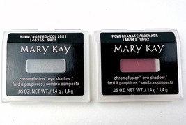 2 - Mary Kay Chromafusion Eye Shadow Hummingbird &amp; Pomegranate .05 oz - NEW - $14.84