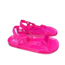 GAP Barbie Core y2k Sporty Strap Sandals Sizzling Fuchsia Pink NWTs size 12 - $27.70