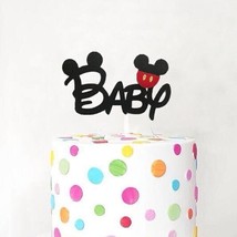 Disney BABY Mickey Cake Topper || Gender Reveal Cake Topper | Baby Showe... - £6.27 GBP