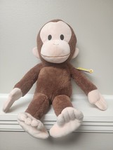 Curious George Monkey 16&quot;  Applause  Kohls Cares  Plush  Stuffed Animal - £9.33 GBP