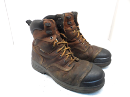 Timberland PRO 8&quot; Men&#39;s Endurance HD CTCP Work Boots A1Q5U Brown Size 11W - £60.93 GBP