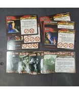 Last Night on Earth Timber Peak HERO CHARACTER SHEETS GAME SCENARIO CARD... - $10.00