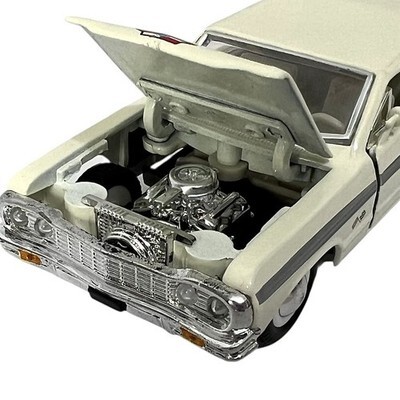 1964 Chevy Impala SS 409 Cream 1/32 Vintage Diecast Model Car Sunnyside Item image 2