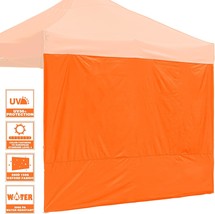 1 Pack Side Wall For 10X10 Ft Ez Pop Up Canopy Tent Uv50+ Garden Sun - $36.99