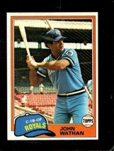 1981 Topps #157 John Wathan Nm Royals *X89473 - £0.76 GBP