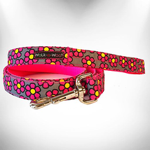 Vibrant Floral Dog Leads by Walk-e-Woo - £28.52 GBP+