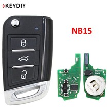 Keydiy 3 Button B Nb Zb Series B15 NB15 ZB15 Universal Kd Remote Car Key Mqb Sty - £74.38 GBP