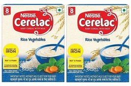 Nestlé Cerelac Fortified Baby Cereal with Milk – 8 Months+, Stage 2, Ric... - £31.81 GBP
