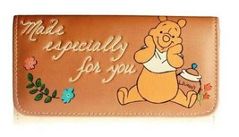 Winnie The Pooh Cartoon Character Themed Trifold Clutch Wallet - $19.75