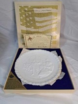 Fenton Bicentennial Plate #1 PATRICK HENRY GIVE ME LIBERTY OF GIVE ME DEATH - £10.95 GBP