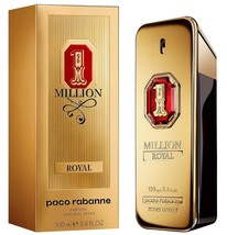1 MILLION ROYAL * Paco Rabanne 3.4 oz / 100 ml Parfum Men Cologne - £104.31 GBP