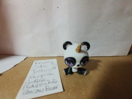 Poopsie Cutie Tooties Surprise CUDDLES Black &amp; White Unicorn Bear  - $12.00