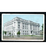 USA 1910 Color Postal Card Used Franked 1c District Building Washington ... - £2.31 GBP