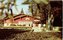 Italian Swiss Colony Wine Tasting Room California Postcard Posted 1970 - £18.83 GBP