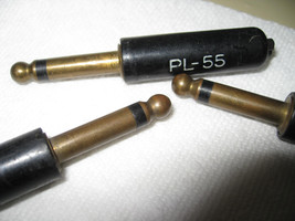 1pc CONNECTOR plug PL-55 PJ-055B PJ-055 m642/4-1 PJ055B phones radio mil... - $7.91