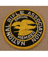 NRA National Rifle Association Annual Member Embroidered Sew on Patch 3”... - £7.62 GBP