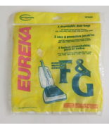 Vintage 2001 New Genuine Eureka Style F&amp;G 3 Disposable Dust Bags 52320A ... - $8.07 CAD
