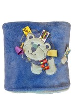 Taggies Full Size Baby Blanket Blue Puppy  - £39.57 GBP