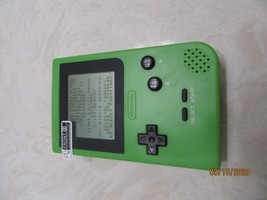 Refurbished Nintendo Gameboy Game Boy Pocket GBP Green W/ Audio Amplifier - £70.36 GBP