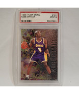 1996 Fleer Metal #181 Kobe Bryant RC ROOKIE Lakers PSA 9 MINT - $585.76 CAD