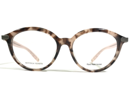 Bottega Veneta BV0014J HM5 Eyeglasses Frames Clear Pink Brown Tortoise 52-16-145 - £104.49 GBP