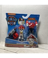 Marshall Paw PatrolRescue Pup Action Pack With Clip On Backpacks Spin Ma... - £7.71 GBP
