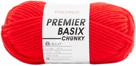 Premier Yarns Basix Chunky Yarn Red - £12.26 GBP