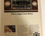 1976 Delco Electronics GM Car Stereo Vintage Print Ad Advertisement pa21 - £6.22 GBP