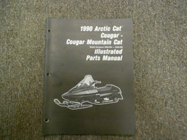 1990 Artico Gatto Cougar Mountain Gatto Illustrato Parti Servizio Manuale OEM - £16.75 GBP