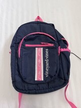 Vineyard Vines Blue Pink White Backpack. Large. Pockets - £14.66 GBP