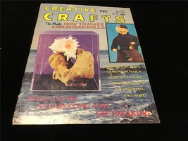 Creative Crafts Magazine July 1973 Apple Head Dolls, Shells for Decorating - $10.00