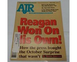 AJR American Journalism Review Magazine March 1993 Reagan Won On His Own - £14.12 GBP