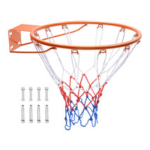 VEVOR Standard 18" Basketball Rim, Heavy Duty Q235  Goal Replacement wit... - $34.83