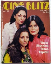 Cineblitz 1983 Feroz Hema Silk Smita Jaya Pran Naseeruddin Simi Zeenat S... - £70.76 GBP