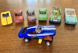 Lot of 7 Ford Mustangs Blue Max IMSA Racer Convertible Tootsietoy Hot Wheels - £31.65 GBP