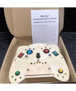 Wood Montessori Busy Board Basic Skill Teaching Aid Learning Game LED Sw... - $13.55 CAD