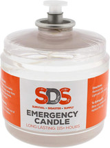 3 Pack 115 Hours Candle Safe Clean-Burning Odorless&amp;Smokeless Emergency Long Use - £32.45 GBP