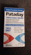 PATADAY Twice Daily Relief Eye Drops Allergy Antihistamine 5 mL (BN7) - £11.15 GBP