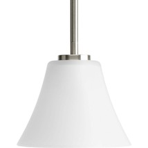 Progress Lighting Bravo Collection 1-Light Brushed Nickel Mini Pendant - £27.04 GBP