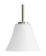 Progress Lighting Bravo Collection 1-Light Brushed Nickel Mini Pendant - $34.64