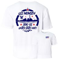 USS MOMSEN DDG-92  Performance T-Shirt.  US NAVY - $22.95+