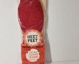 VINTAGE NOS Heet Feet Thermal Foam Insoles Universal Size Unisex - Made ... - £17.78 GBP