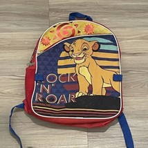 Disney Lion King Backpack Simba Rock N Roar - $17.00