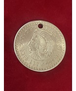 Mexico silver coin pendant  - £35.14 GBP