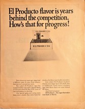 El Producto Cigars Takes You Back To Flavor-1969 Vintage Print Ad - $137.88 MXN